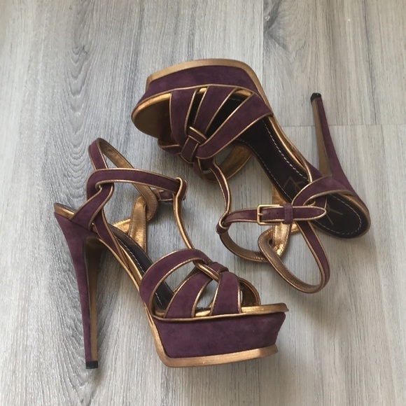 YSL Tribute platform stilettos 5.5 - Picture 2 of 6